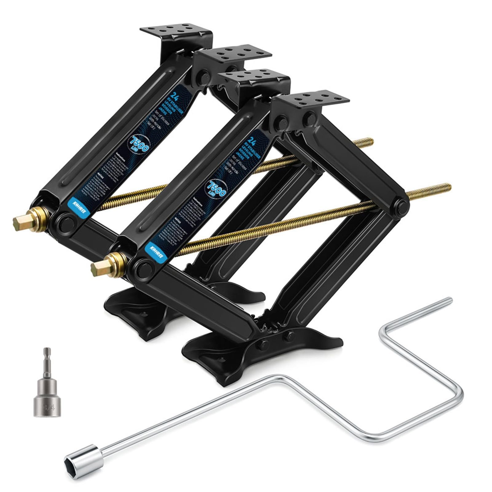 How To Use RV Leveling Jacks